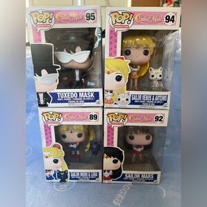 Funko Sailor Moon Pop Figures Set